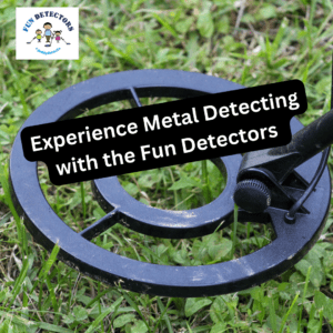 Picture of a metal detector coil